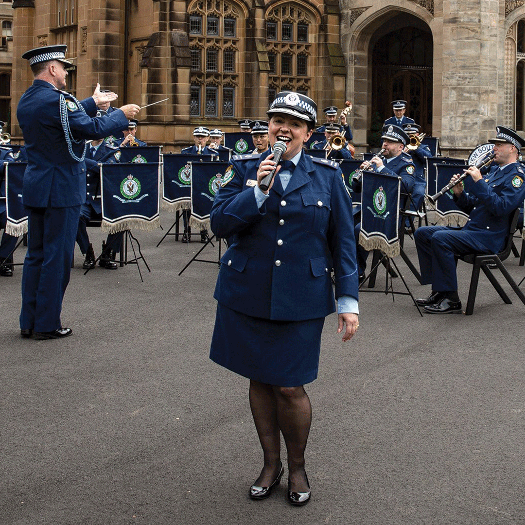 NSW Police Band at the Shoalhaven Entertainment Centre